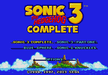 Sonic 3 Complete – Sega Genesis Reproduction Cartridge - for just $39.99! 