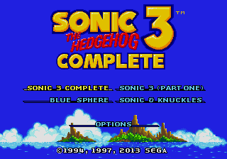 Sonic 3 Complete – Sega Genesis Reproduction Cartridge - for just $39.99! 