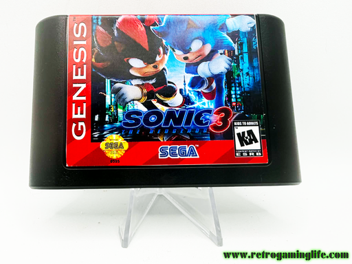 🦔 Sonic 3 Paramount Promo — Sega Genesis (Reproduction Cartridge) - for just $19.99! 