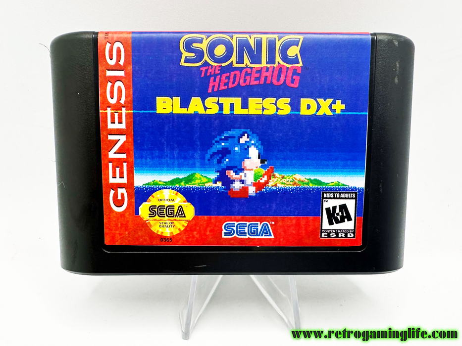 Sonic Blastless DX+ Sega Genesis Video Game Cart - for just $19.99! 