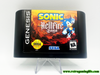 Sonic Hellfire Saga Sega Genesis Reproduction Video Game Cart - for just $19.99! 