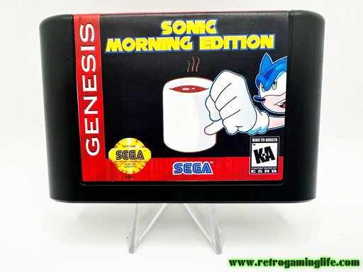 Sonic Morning Edition – Custom Sega Genesis Reproduction Cartridge - for just $19.99! 