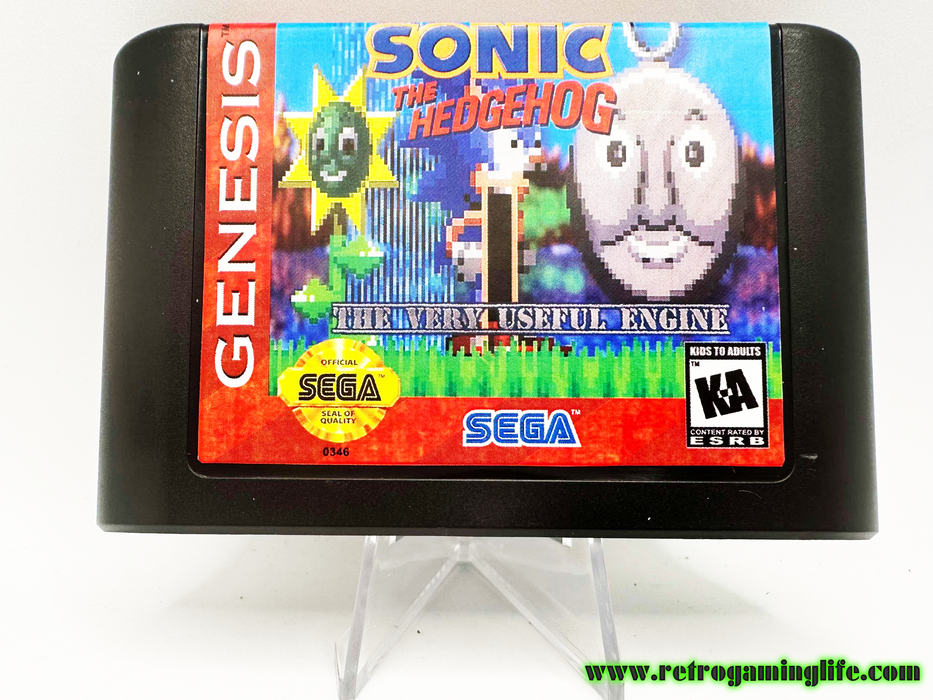 Sonic The Very Useful Engine Sega Genesis Video Game Cart - for just $19.99! 