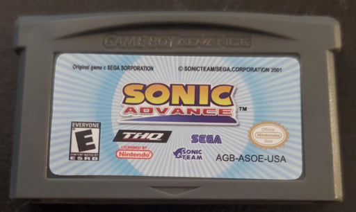 Sonic Advance 1 GBA Video Game Cartridge Nintendo Game Boy Advance - for just $12.50! 