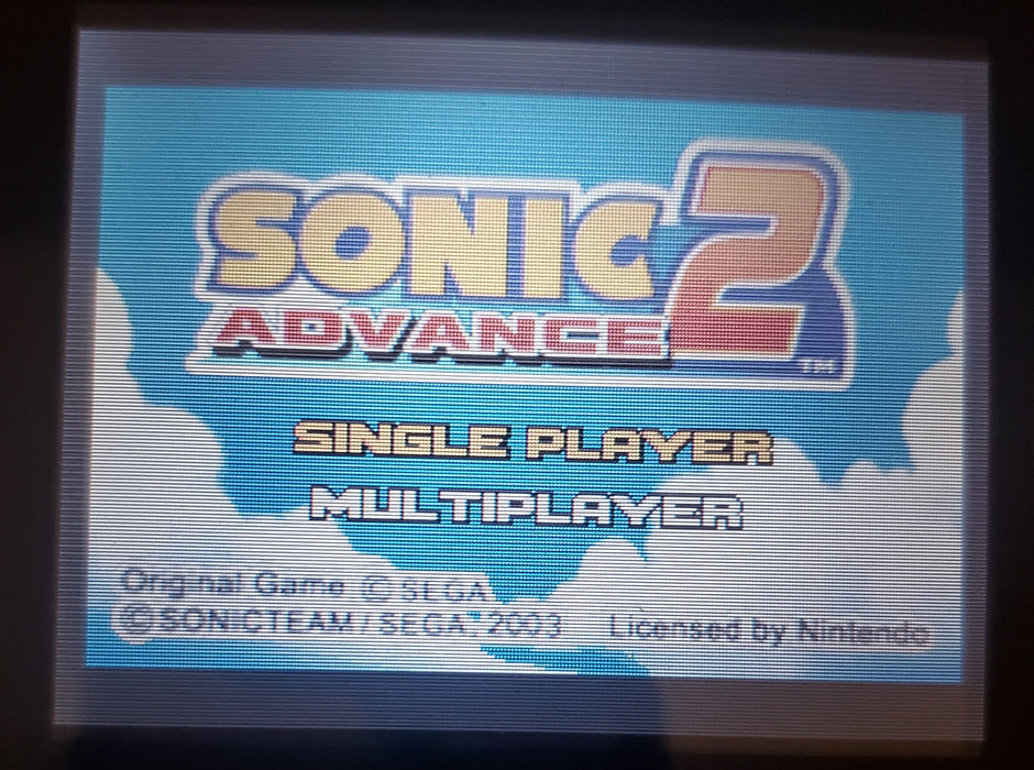 Sonic Advance 2 GBA Video Game Cartridge Nintendo Game Boy Advance - for just $12.50! 
