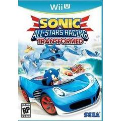 Front cover view of Sonic & All-Stars Racing Transformed - Wii U (