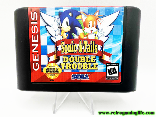 Sonic & Tails Double Trouble Sega Genesis Repro Video Game - for just $19.99! 
