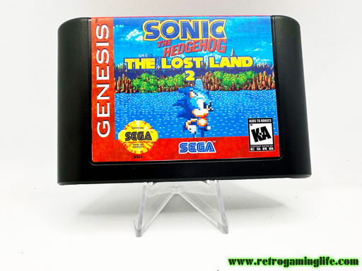 Sonic the Hedgehog The Lost Land 2 Sega Genesis Video Game Cart - for just $19.99! 