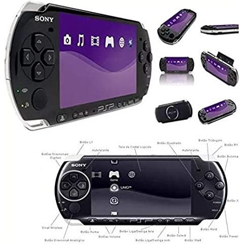 thumbnail interactive-video image 1 of Sony PSP 3000 Core Pack Handheld System – Black, Good Condition (Japan Import) 1 of 3