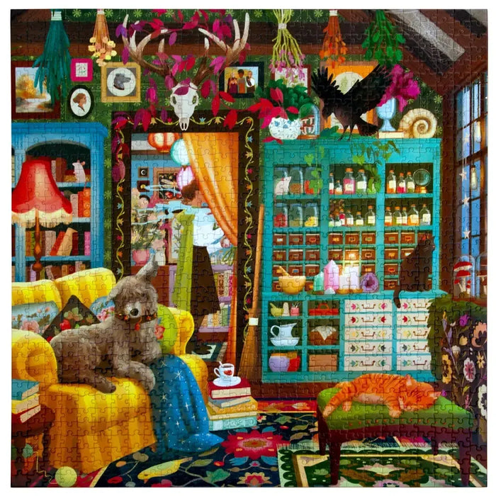 Sorcerer's Den 1000 Piece Jigsaw Puzzle eeBoo - for just $26.99! 