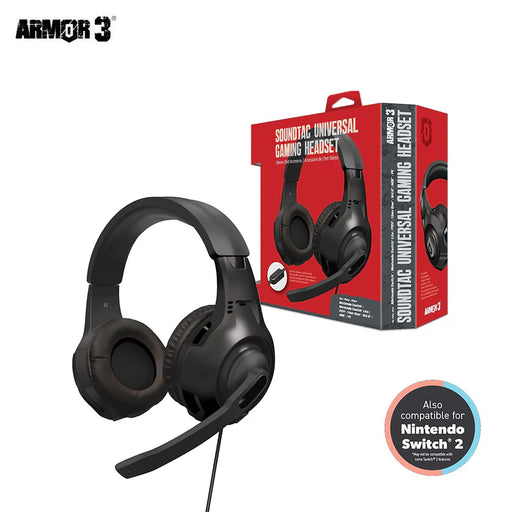 Armor3 'SoundTac' Universal Gaming Headset - for just $24.99! 