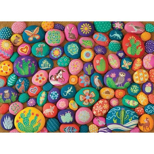Southwest Stones 1000 Piece Jigsaw Puzzle Cobble Hill - for just $19.99! 