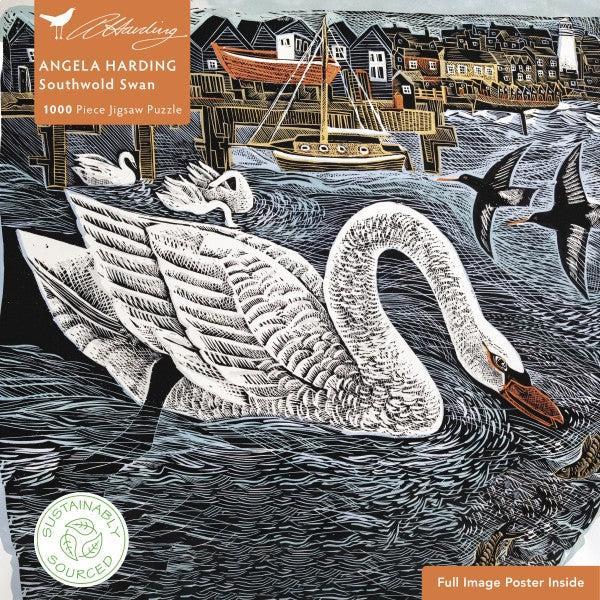 Southwold Swan 1000 Piece Jigsaw Puzzle Flame Tree - for just $19.99! 