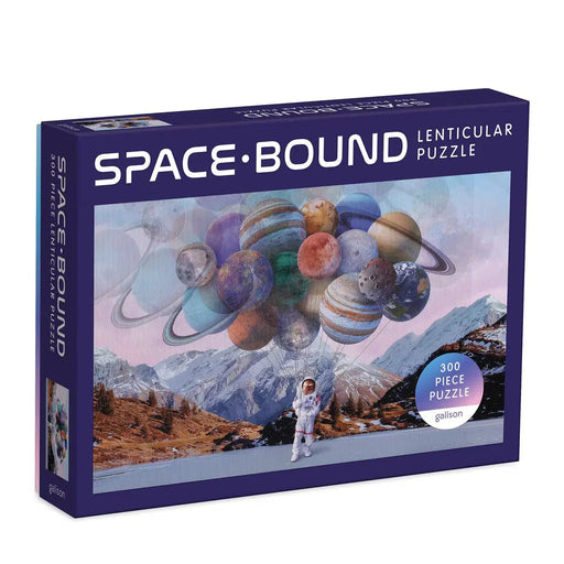 Space Bound 300 Piece Lenticular Jigsaw Puzzle Galison - for just $14.99! 