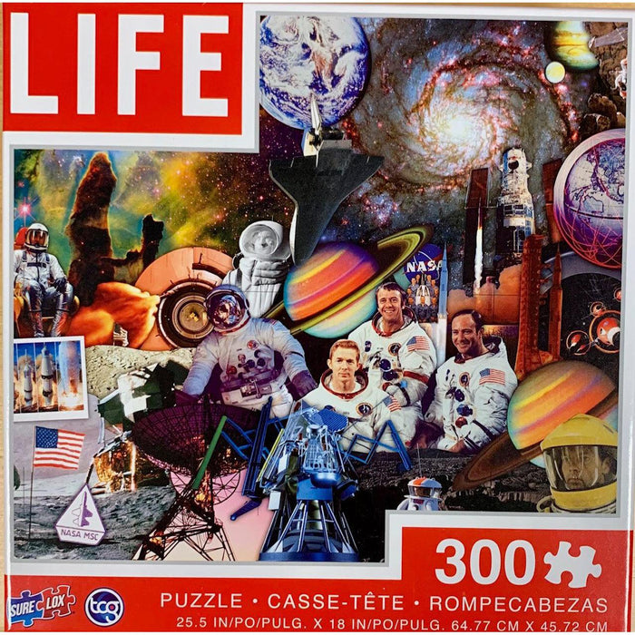 Space Life Magazine 300 Piece Jigsaw Puzzle Sure Lox - for just $14.99! 