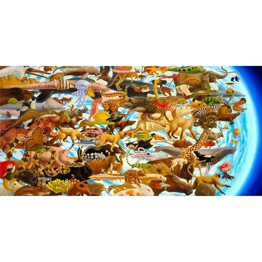 Space Race 2000 Piece Panoramic Jigsaw Puzzle Pomegranate - for just $39.99! 