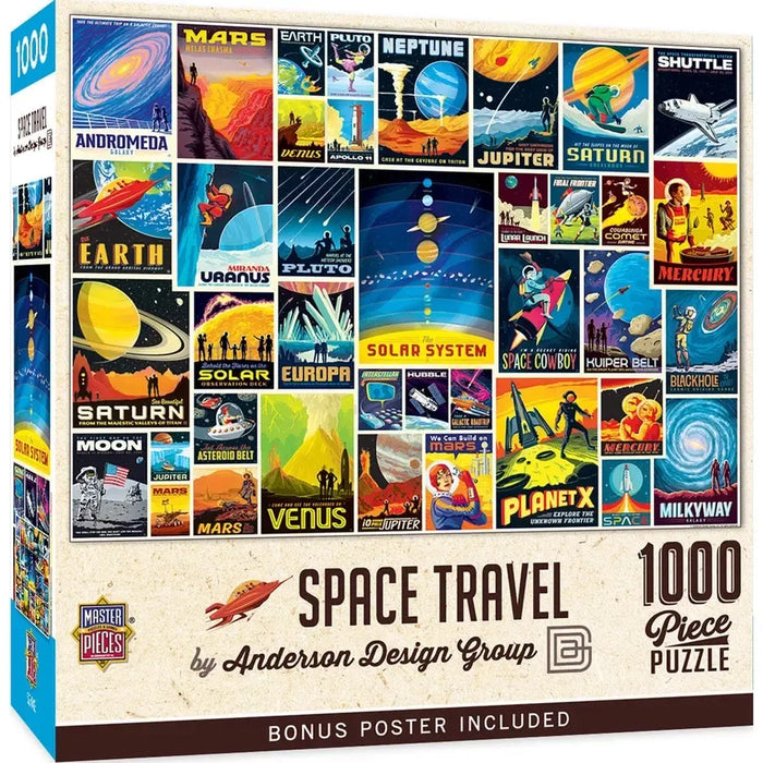 Space Travel by Anderson Design 1000 Piece Jigsaw Puzzle MasterPieces - for just $17.99! 