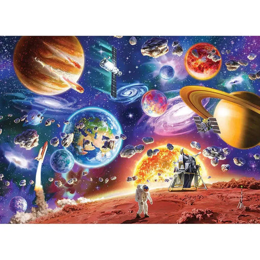 Space Travels 350 Piece Family Jigsaw Puzzle Cobble Hill - for just $17.99! 