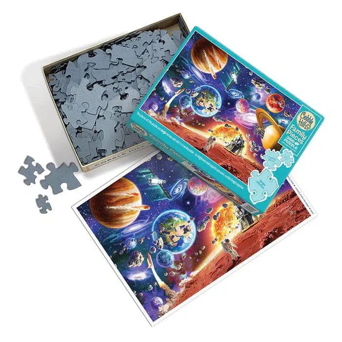 Space Travels 350 Piece Family Jigsaw Puzzle Cobble Hill - for just $17.99! 