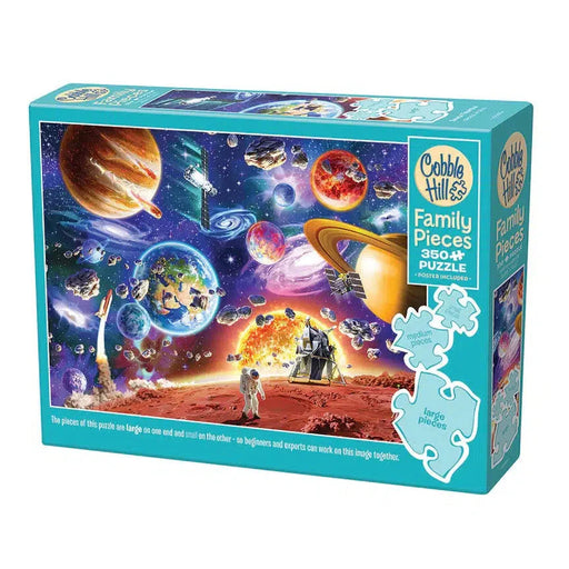 Space Travels 350 Piece Family Jigsaw Puzzle Cobble Hill - for just $17.99! 