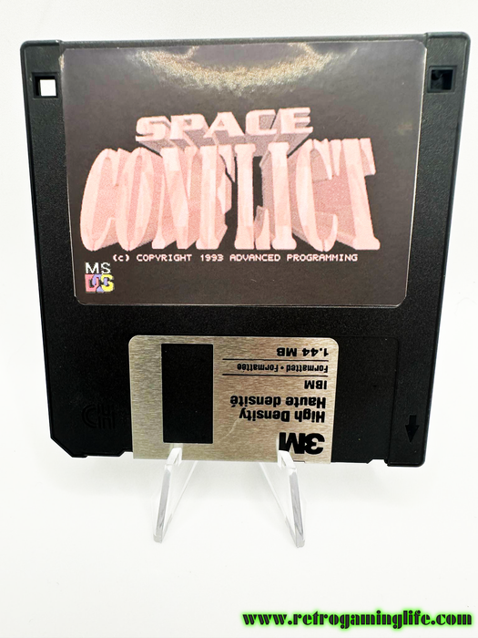 Space Conflict Repro Floppy PC Game - for just $9.99! 