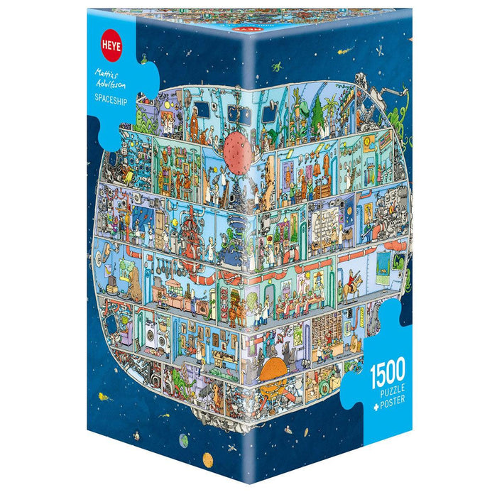 Spaceship 1500 Piece Jigsaw Puzzle Heye - for just $39.99! 