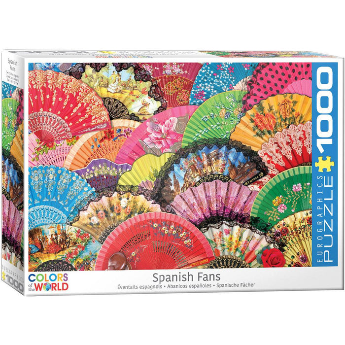 Spanish Fans 1000 Piece Jigsaw Puzzle Eurographics - for just $19.99! 