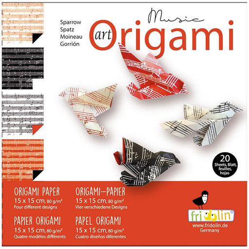 Sparrow Music Art Origami Kit Fridolin - for just $6.99! 
