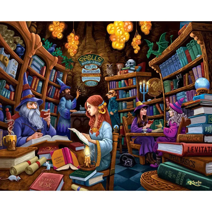 Spellbook Shop 210 Piece Jigsaw Puzzle Boardwalk - for just $11.99! 