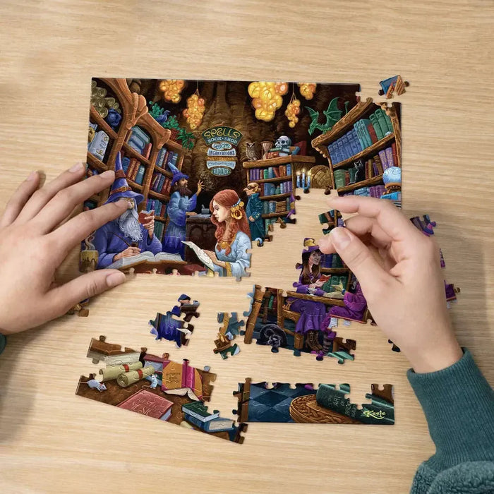 Spellbook Shop 210 Piece Jigsaw Puzzle Boardwalk - for just $11.99! 
