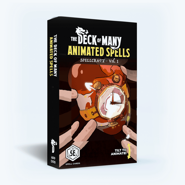 The Deck of Many: Animated Spells - Spellcraft Volume 1 - for just $29.99! 