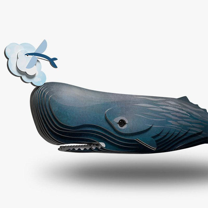 Sperm Whale 3D Cardboard Model Kit Eugy - for just $11.99! 