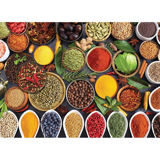 Spicy Table 1000 Piece Jigsaw Puzzle Eurographics - for just $19.99! 
