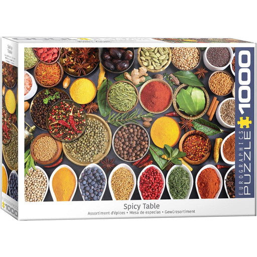 Spicy Table 1000 Piece Jigsaw Puzzle Eurographics - for just $19.99! 