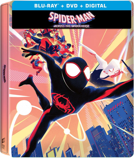 Spider-Man: Across the Spider-Verse - Limited Edition Steelbook (Blu-ray + DVD + Digital) - for just $39.99! 