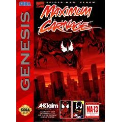 Spiderman Maximum Carnage - Sega Genesis - Premium Video Games - Just $24.99! Shop now at Retro Gaming of Denver