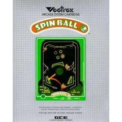 Front cover view of Spinball - Vectrex