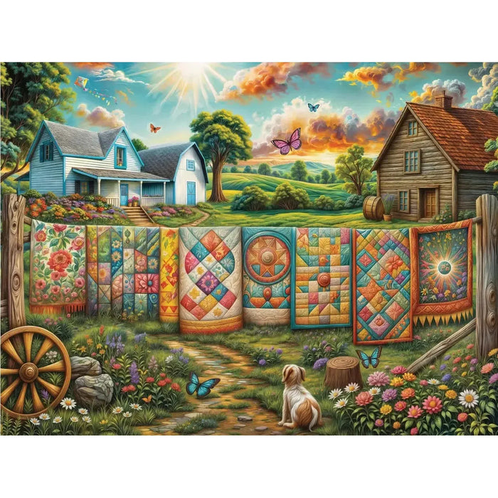 Spirit of the Rainbow 500 Piece Soft Touch Jigsaw Puzzle Crown Point - for just $19.99! 