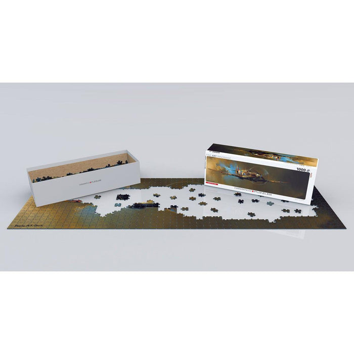 Spitfire 1000 Piece Panoramic Jigsaw Puzzle Eurographics - for just $19.99! 