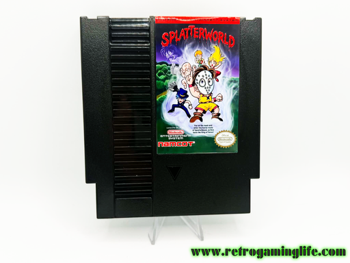Splatterworld: Rick vs the King of Terror English NES Reproduction Cart - for just $44.99! 