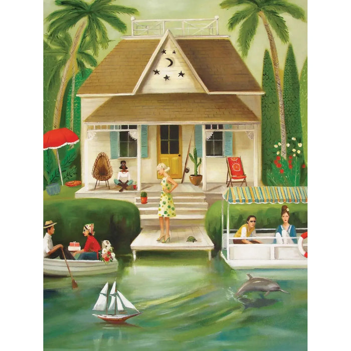 Splendid Summer Home by Janet Hill 500 Piece Jigsaw Puzzle NYPC - for just $26.99! 