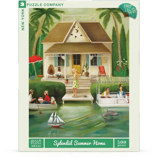 Splendid Summer Home by Janet Hill 500 Piece Jigsaw Puzzle NYPC - for just $26.99! 
