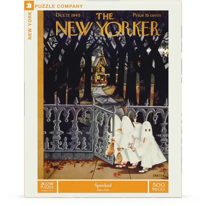 Spooked 500 Piece Jigsaw Puzzle NYPC - for just $26.99! 