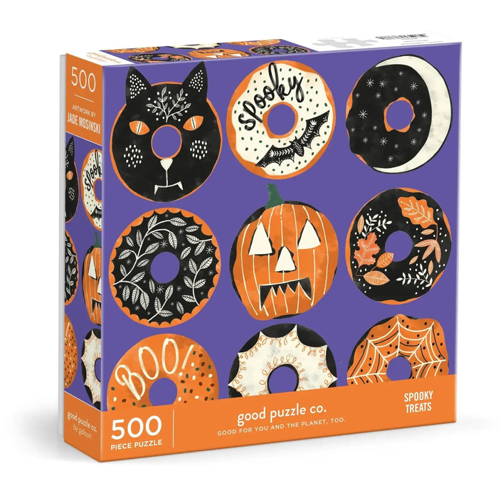 Spooky Treats 500 Piece Jigsaw Puzzle Galison - for just $17.99! 