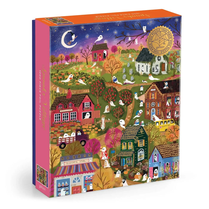 Spooky Village 1000 Piece Jigsaw Puzzle Galison - for just $21.99! 