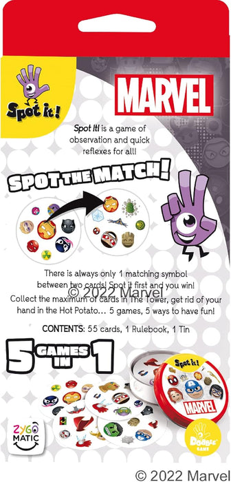 Spot It! Marvel Emojis (Eco Blister) - for just $9.99! 