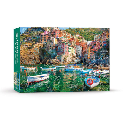 Spring Break at Cinque Terre 1000 Piece Jigsaw Puzzle Fred - for just $19.99! 