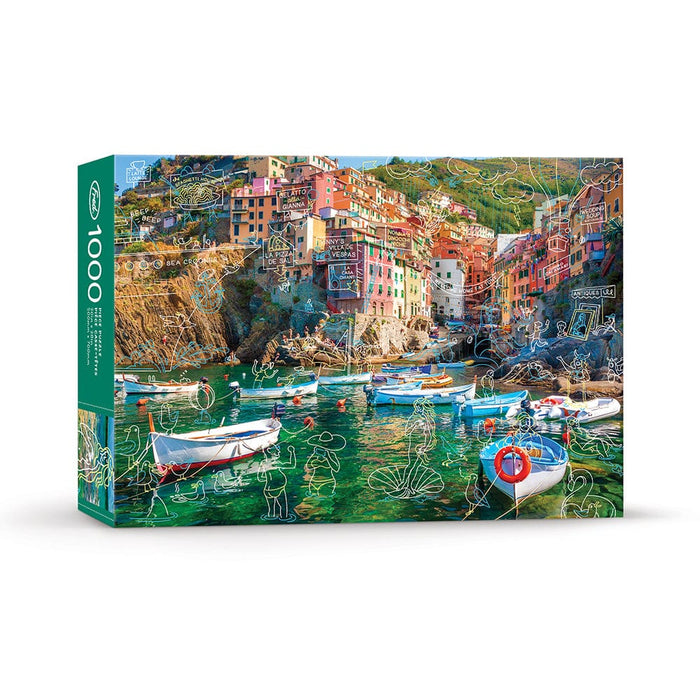 Spring Break at Cinque Terre 1000 Piece Jigsaw Puzzle Fred - for just $19.99! 