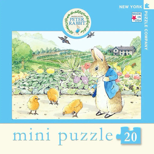 Spring Chicks Peter Rabbit 20 Piece Mini Jigsaw Puzzle NYPC - for just $11.99! 
