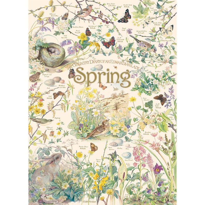 Spring Country Diary 1000 Piece Jigsaw Puzzle Cobble Hill - for just $19.99! 